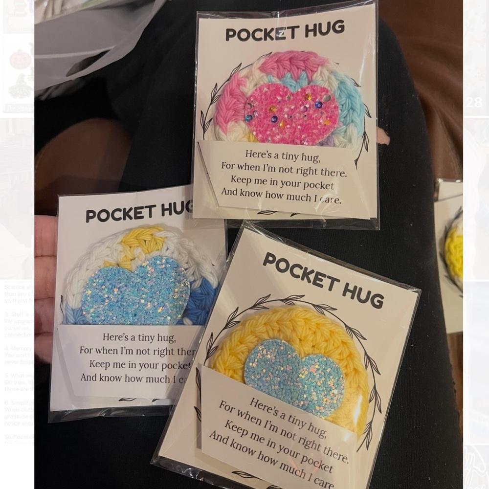 POCKET HUG - EVERYONE NEEDS A HUG!